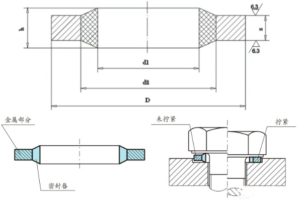 組合墊圈結(jié)構(gòu)圖